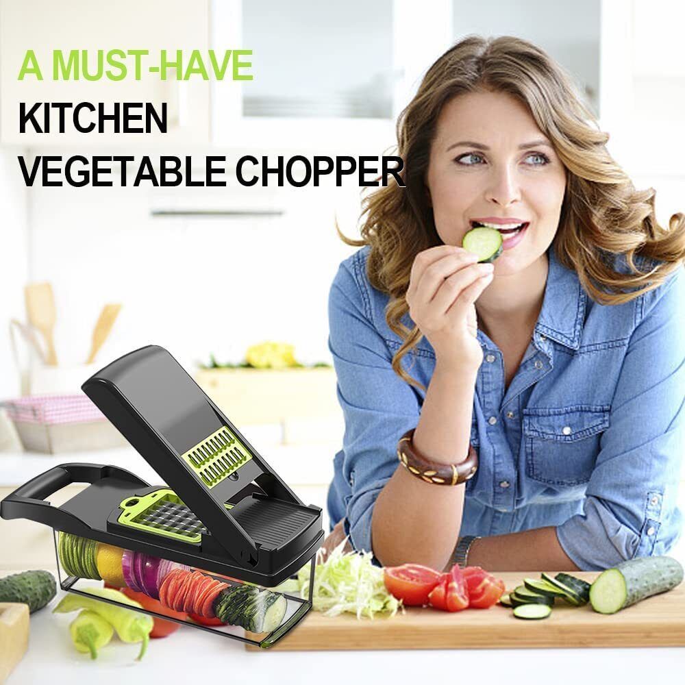 15 In 1 Vegetable Chopper, Salad Fruit Vegetable Food Chopper