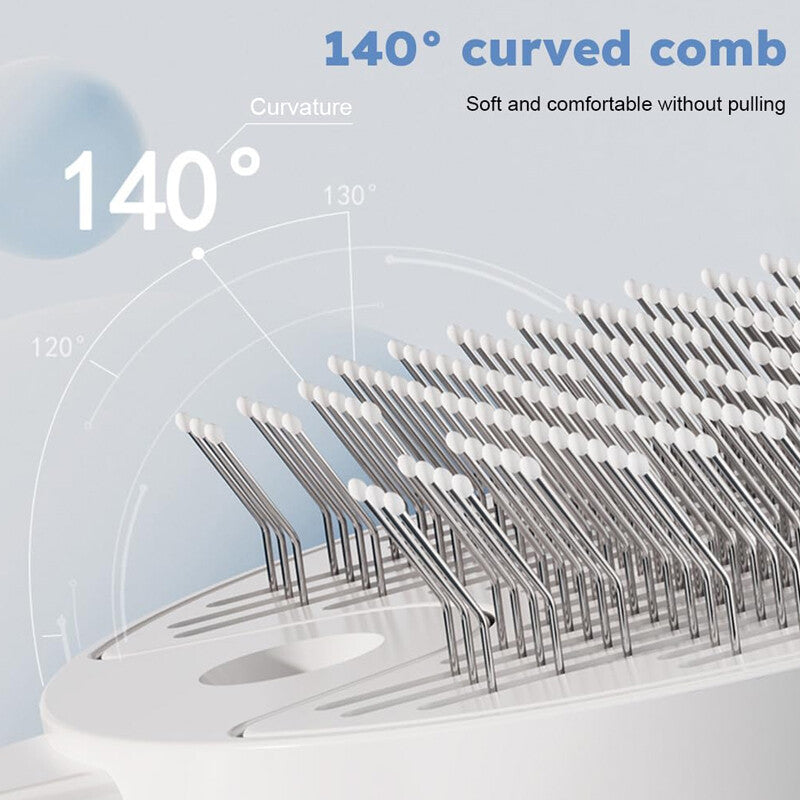 4 In 1 Cat Steam Brush – Electric Pet Grooming Comb | Hair Removal, Steam, Massage for Cats & Dogs