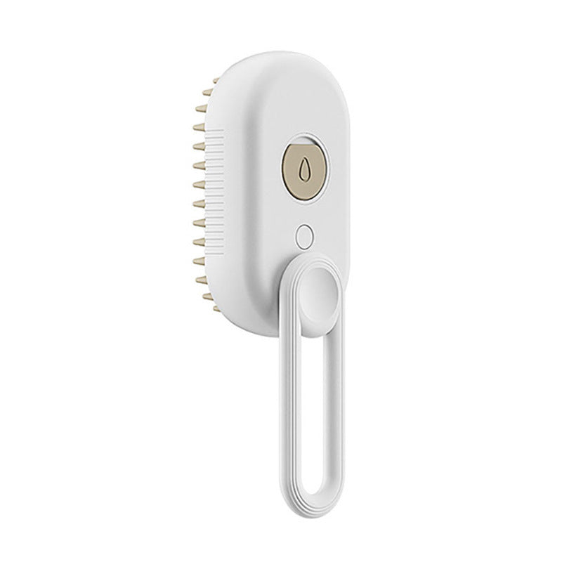 Electric Steam Brush for Cats & Dogs – 3-in-1 Grooming