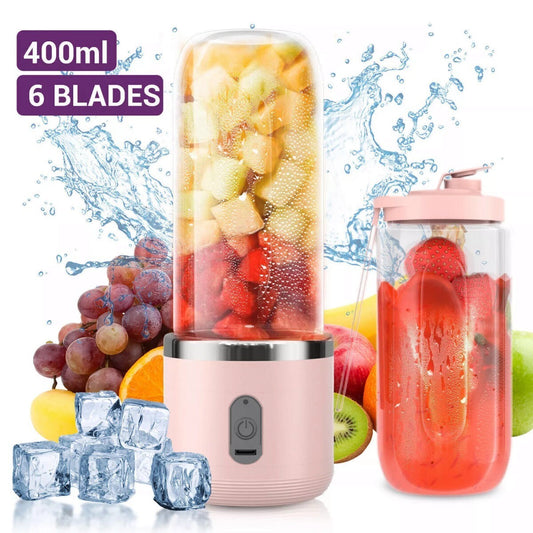 Rechargeable Portable Juicer – Electric Smoothie Blender